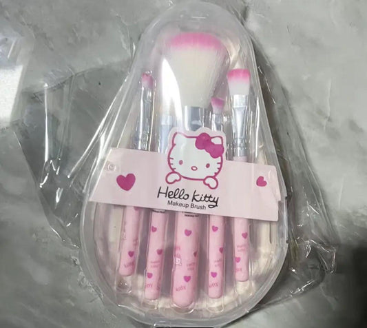 Hello Kitty makeup brush set